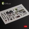 KELIK K48016 Р-47D Thunderbolt interior 3D decals for Italeri/Academy kit 1/48